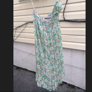 Zara Asymmetrical Floral Dress